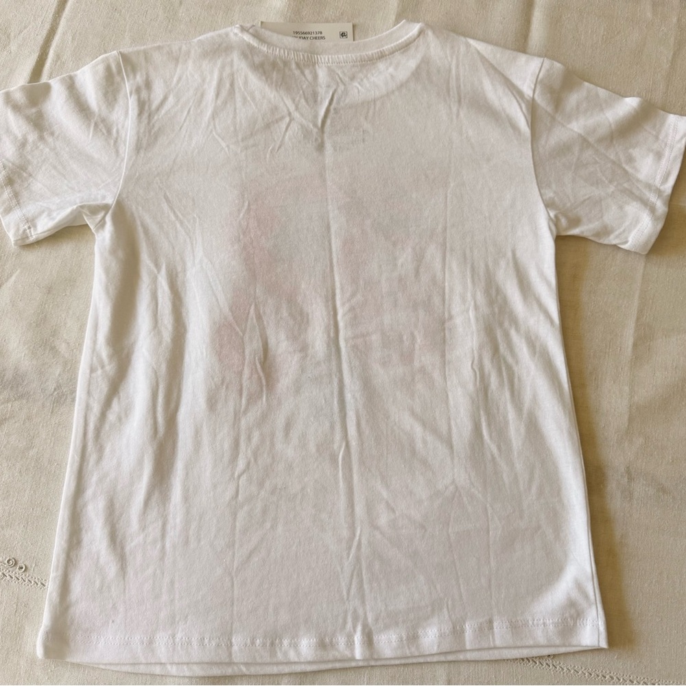 Disney Kids Holiday Cheer T-Shirt - White size M (7-8) - Picture 5 of 8